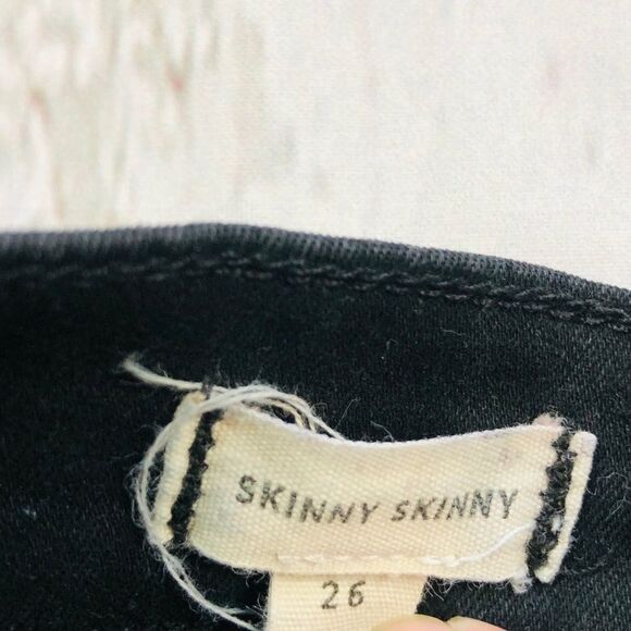 Madewell Skinny Skinny Jeans Size 26 - Picture 4 of 9